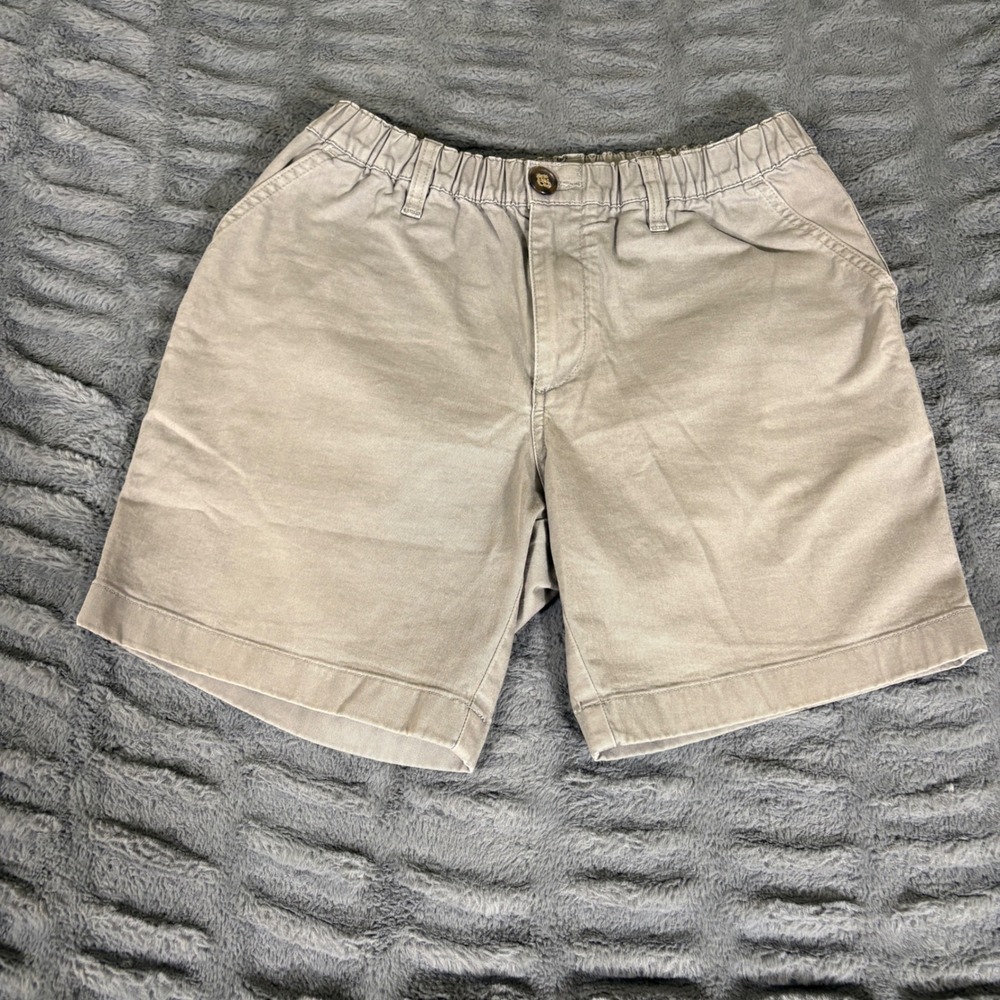 Chubbies The Originals Mens Gray 7 Inch Inseam Chino Shorts Size Small AT583